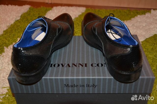 Новые туфли Giovanni Conti Luxury Италия