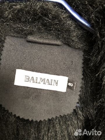 Дубленка balmain искусственная Дубленка balmain искусственная