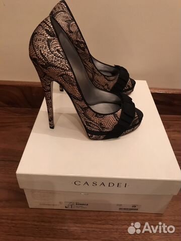 Туфли Casadei оригинал новые