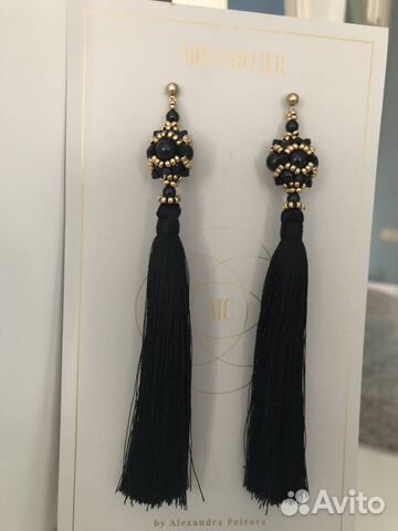 Серьги и сотуар Mon Collier