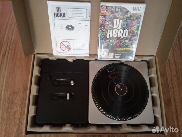 Контроллер Nintendo Wii Turntable + DJ Hero