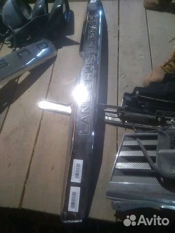 Накладка двери багажника toyota land cruiser prado