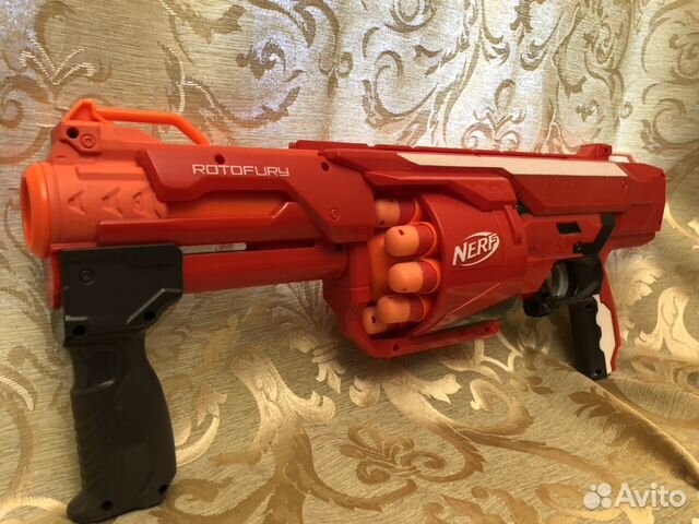 Nerf бластер Mega Rotofury