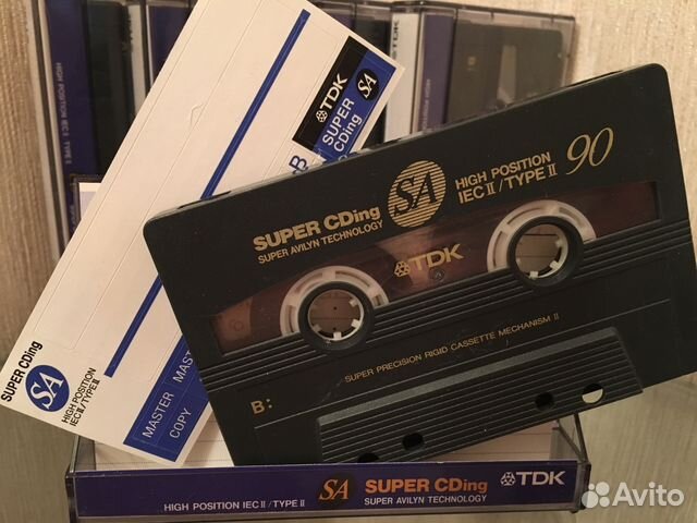 Аудиокассеты TDK SA,Super CDing 90,sony UX S Аудиокассеты TDK SA,Super CDing 90,sony UX S