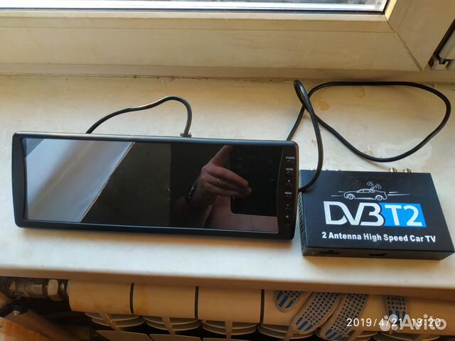 Видео зеркало+DVB T2 тюнер