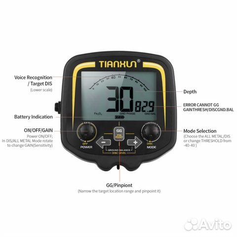 Металлоискатель TX-850 новый