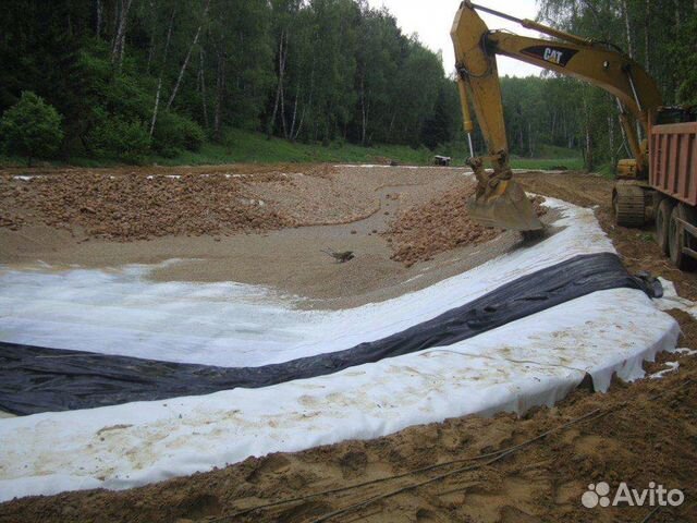 Геотекстиль для строительства благоустройства сада