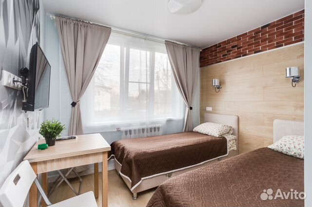 

Квартира-студия, 15 м², 2 кровати