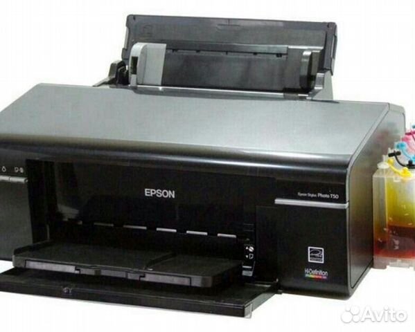 Установка принтера epson t50