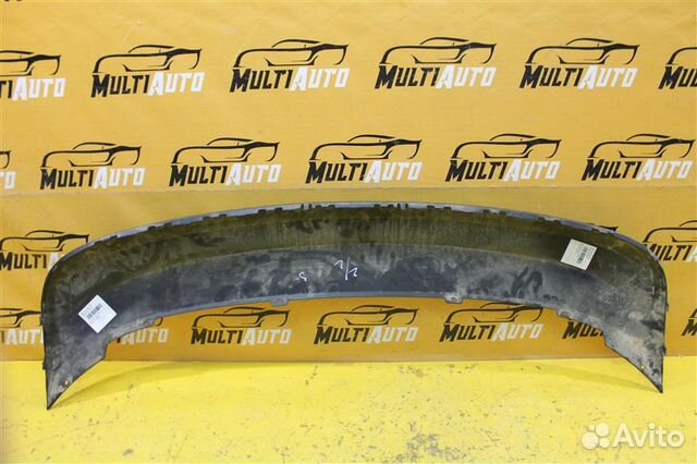 Юбка бампера задняя нижняя Skoda Rapid 1 2012