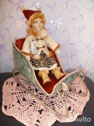 Игрушка куколка авторская Игрушка куколка авторская