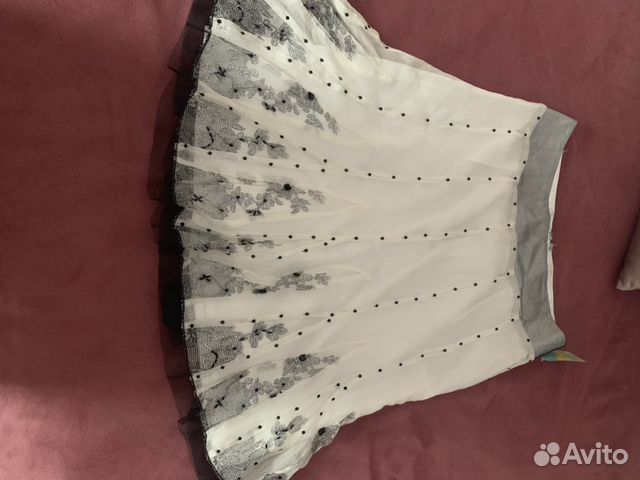 Юбка шелковая новая