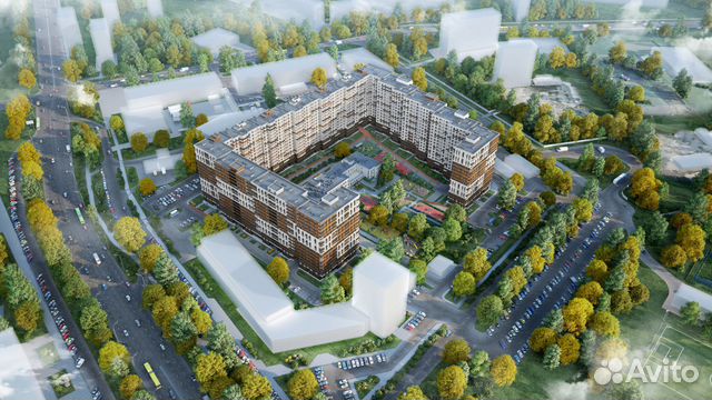 1-к квартира, 41.4 м², 3/17 эт.