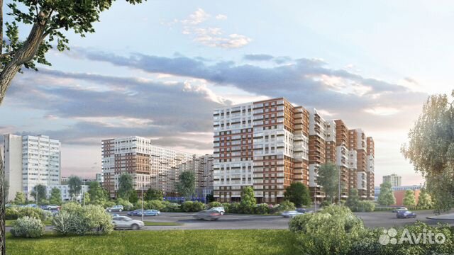 1-к квартира, 41.4 м², 5/17 эт.