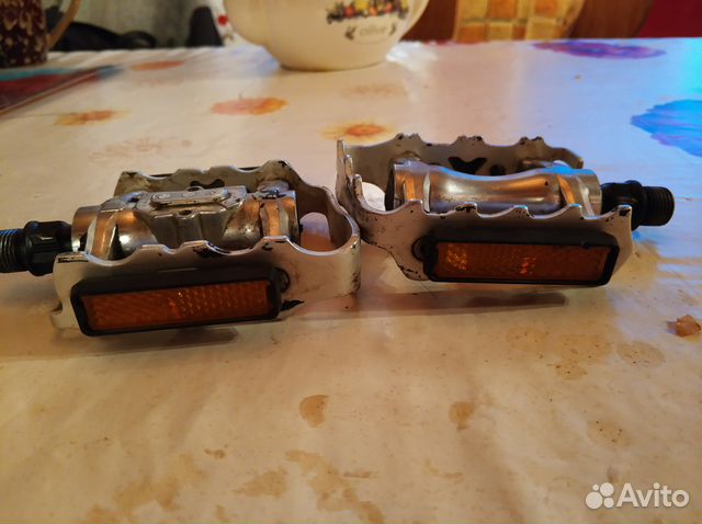 Металлические педали merida