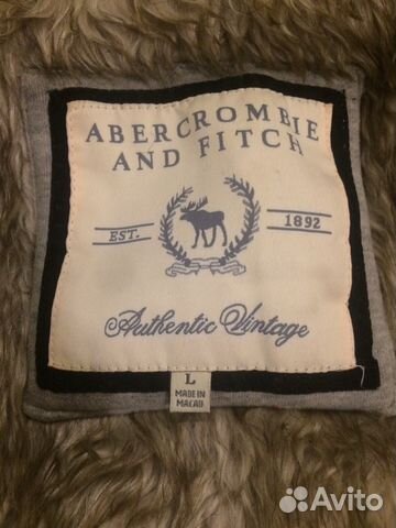 Новая Толстовка Abercrombie&Fitch на меху Новая Толстовка Abercrombie&Fitch на меху
