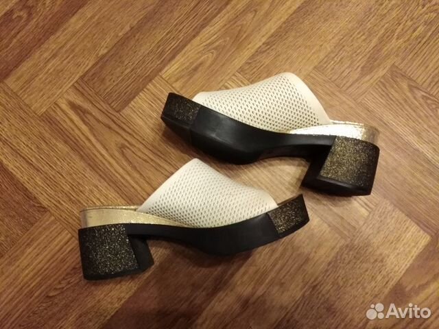 Сабо босоножки производство Турция. Кожа