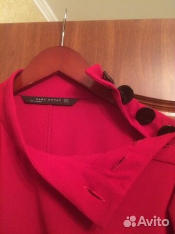 Красное платье Zara новое