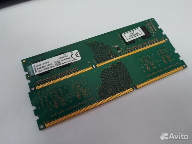 Kingston KVR16N11S6/2 DDR3 2x2GB 1600Mgz