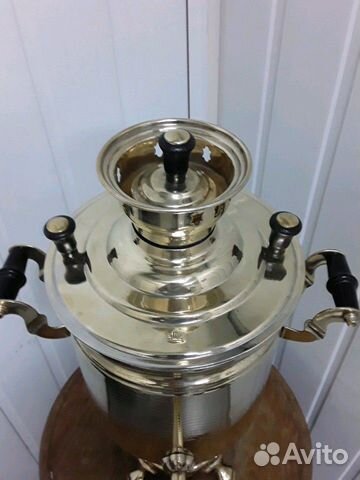Самовар угольный на дровах 5-6 л г. Тула
