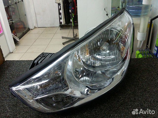Фара передняя левая галоген Хундай Туксон 09-15 Фара передняя левая галоген Хундай Туксон 09-15