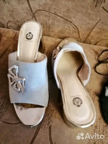 Босоножки туфли сабо Cerutti и Muller