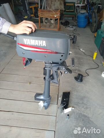 Лодочный мотор Yamaha 2 бу в мягком чехле
