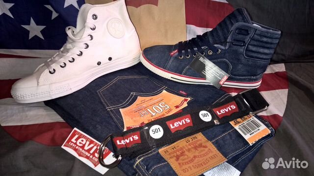 Легендарные Новые Кеды-Converse Levis Легендарные Новые Кеды-Converse Levis