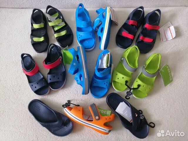 Сабо сандалии слипоны Crocs J3 для мальчика Сабо сандалии слипоны Crocs J3 для мальчика