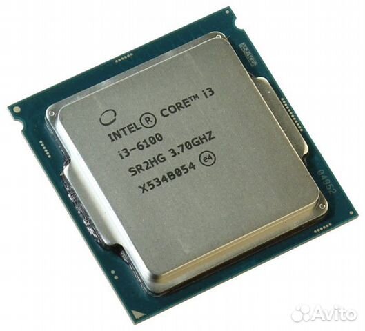 Процессор intel i3 6100