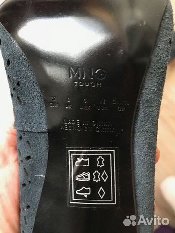 Новые Туфли, Mango, нат замша, кожа, р 39