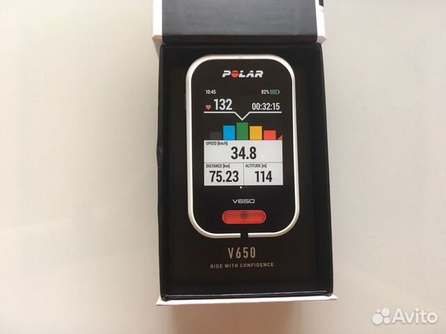 Новый топовый велокомпьютер Polar V650