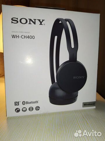 Беспроводные наушники Sony WH-CH400B Беспроводные наушники Sony WH-CH400B