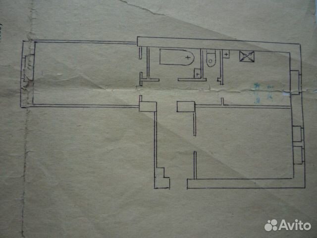 2-к квартира, 59 м², 2/3 эт.