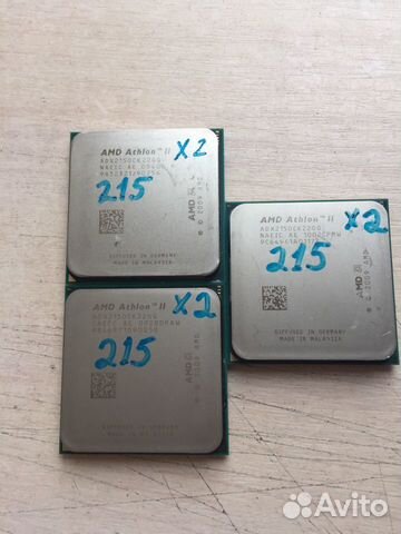 Двухядерный процессор AMD Athlon II 215 Двухядерный процессор AMD Athlon II 215