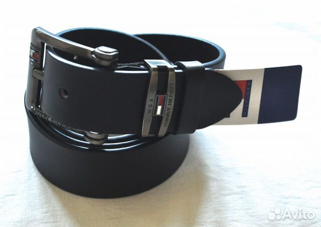 Мужской ремень / Tommy Hilfiger / новый (черный)