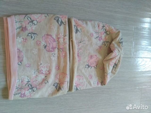 Шапка и снуд из футера