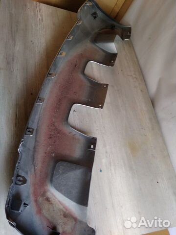 Рено Дастер накладка заднего бампера