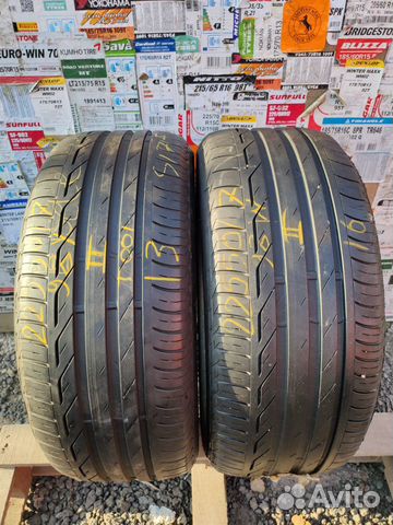 Летние шины б/у 225 50 17 Bridgestone Turanza T001