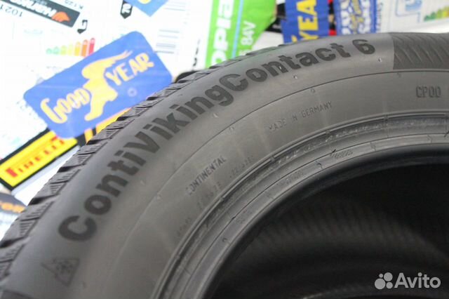 Шины бу 225 55 17 Continental ContiVikingContact 6
