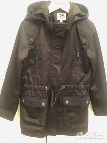 Осенняя куртка Karl Lagerfeld Kids, 8 лет