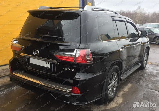 Комплект рестайлинга на Lexus LX570
