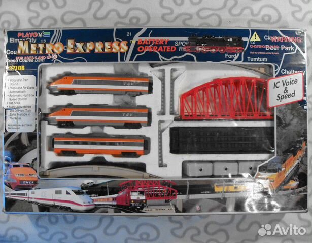 Железная дорога Playgo Metro Express, Piko TT Железная дорога Playgo Metro Express, Piko TT