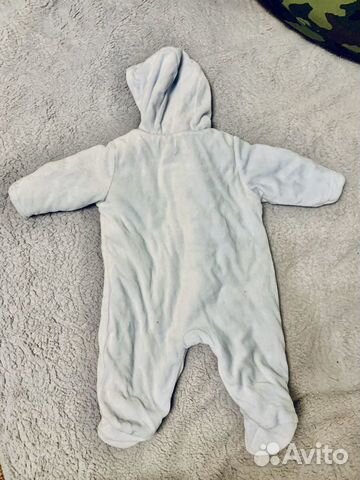 Комбинезон вельветовый утепленный MotherCare Комбинезон вельветовый утепленный MotherCare