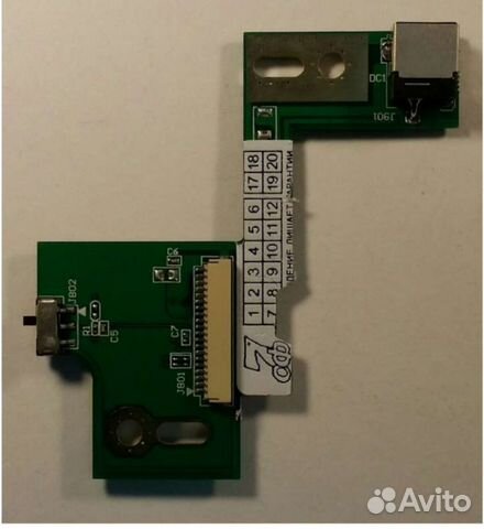 Плата питания Asus n53 dc board новая