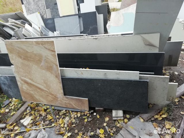 Остатки натурального и искусственного камня Остатки натурального и искусственного камня