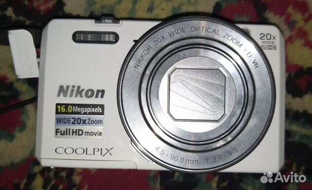 89030020037  Nikon S7000 16Mp 20х зум 