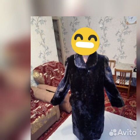 Шуба мутоновая р54-56 Шуба мутоновая р54-56