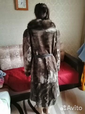 Мутоновая шуба с мехом Мутоновая шуба с мехом