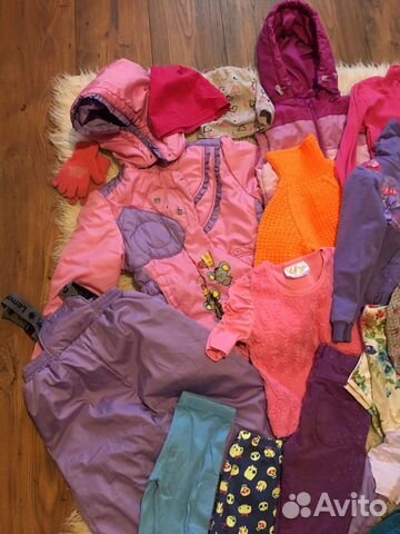 Пакет вещей на девочку 4 года